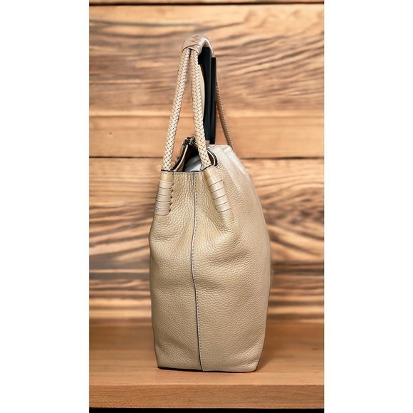 Tory Burch Large Taylor Leather Hobo Bag - Picture 3 of 12